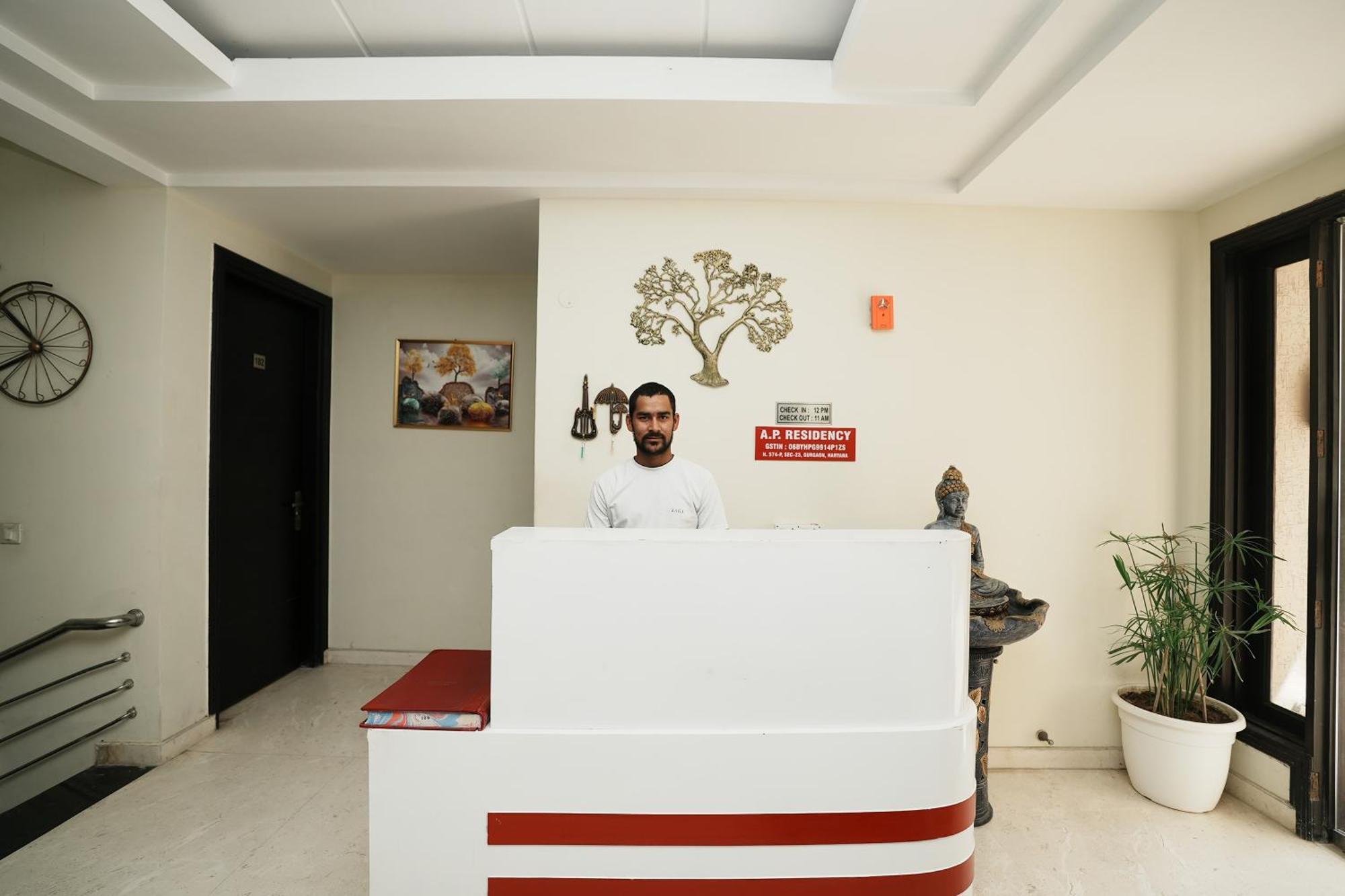 Hotel A.P Residency 구르가온 외부 사진